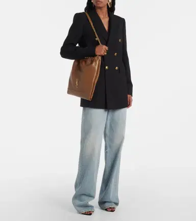 Saint Laurent Jamie Pochon leather shoulder bag | Thumbnail 2
