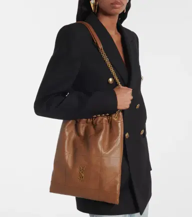 Saint Laurent Jamie Pochon leather shoulder bag | Thumbnail 3
