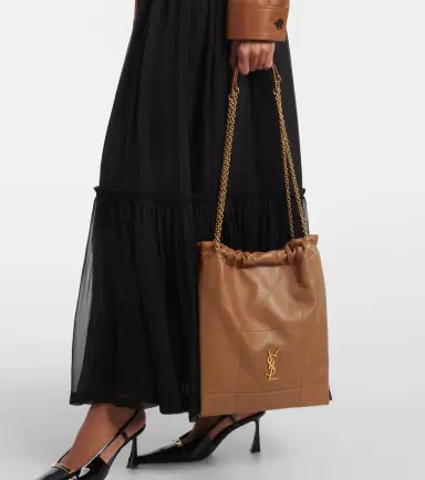 Saint Laurent Jamie Pochon leather shoulder bag | Thumbnail 7