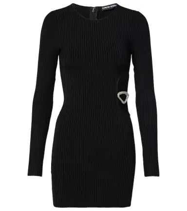 David Koma Embellished cutout minidress | Thumbnail 1 David Koma Embellished cutout minidress | Thumbnail 1