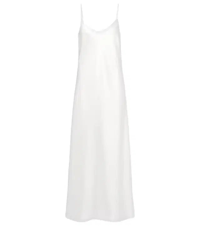 Galvan Satin slip dress