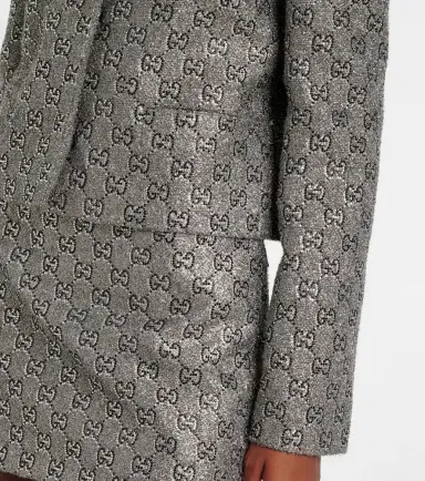 Gucci GG lamé blazer | Thumbnail 2