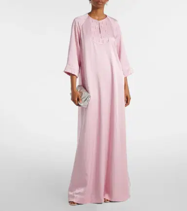 Emilia Wickstead Arles satin gown | Thumbnail 4