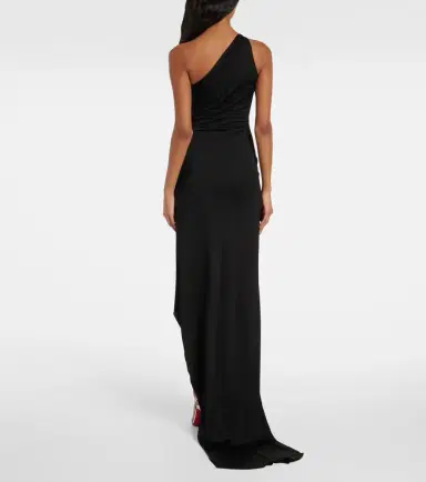 David Koma Embroidered asymmetric gown | Thumbnail 2 David Koma Embroidered asymmetric gown | Thumbnail 2