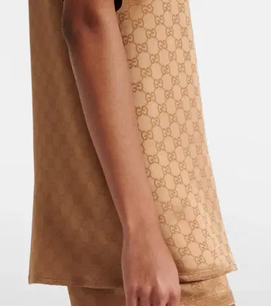 Gucci GG satin blouse | Thumbnail 3 Gucci GG satin blouse | Thumbnail 3