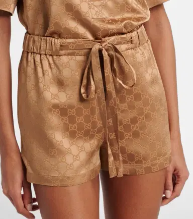 Gucci GG satin shorts | Thumbnail 4 Gucci GG satin shorts | Thumbnail 4