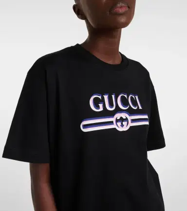 Gucci Printed cotton jersey T-shirt | Thumbnail 4