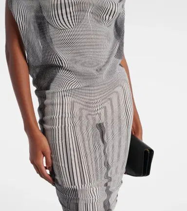 Jean Paul Gaultier Body Morphing draped tulle maxi dress | Thumbnail 6