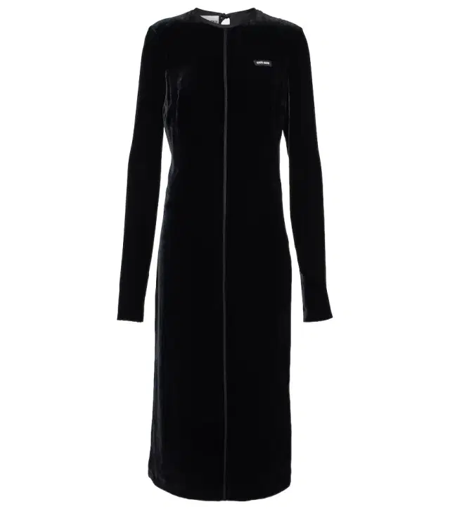 Satin midi dress