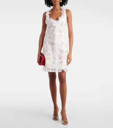 Giambattista Valli Ruffled jacquard minidress | Thumbnail 5 Giambattista Valli Ruffled jacquard minidress | Thumbnail 5