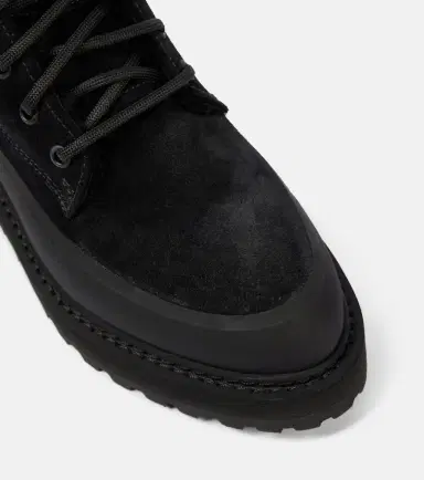 Le Monde Béryl Le Monde Béryl Dolomite shearling-trimmed suede ankle boots | Thumbnail 2 Le Monde Béryl Le Monde Béryl Dolomite shearling-trimmed suede ankle boots | Thumbnail 2