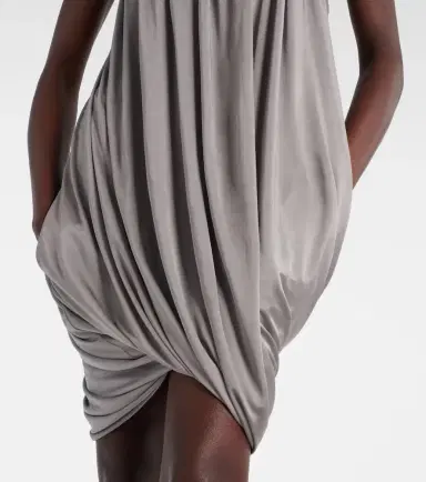 The Attico Draped jersey minidress | Thumbnail 5
