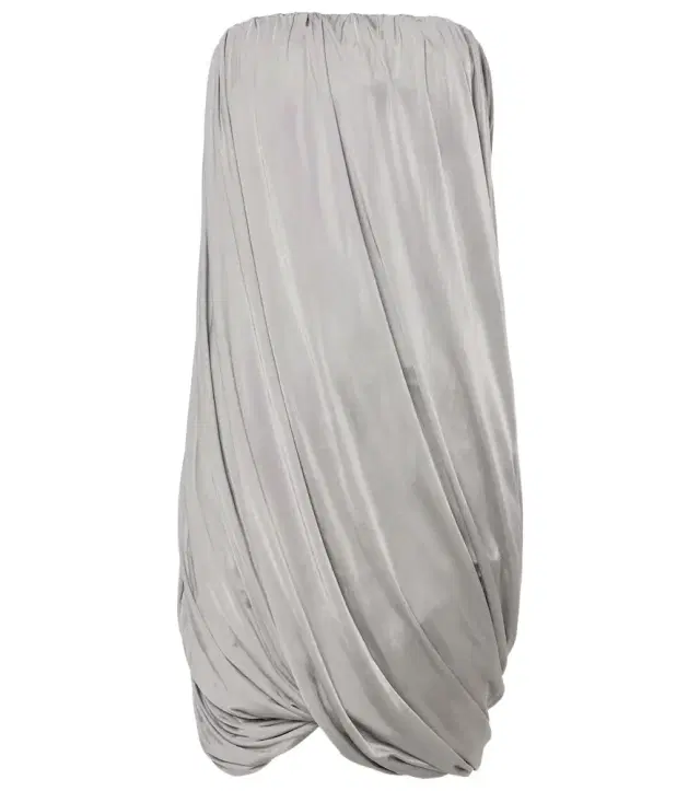 The Attico Draped jersey minidress