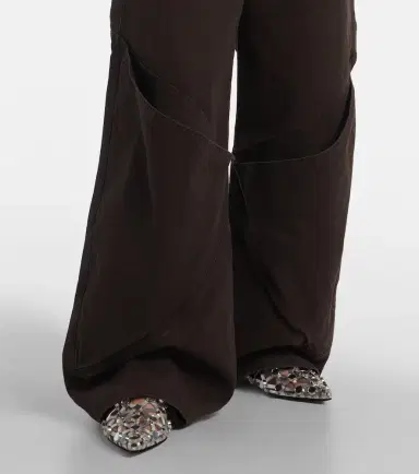 The Attico High-rise wide-leg jeans | Thumbnail 3