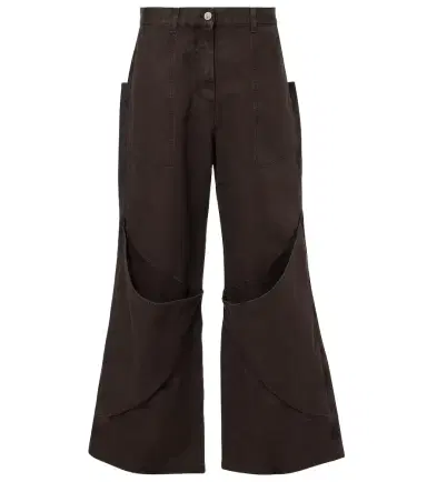 The Attico High-rise wide-leg jeans | Thumbnail 1