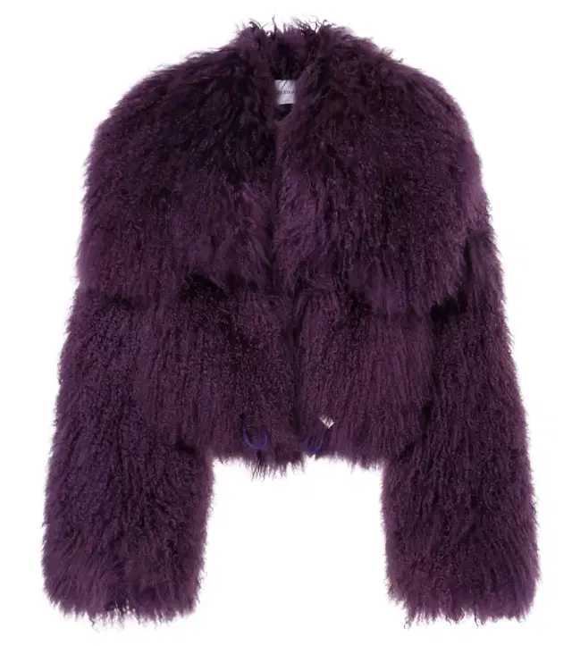 The Attico Shearling jacket
