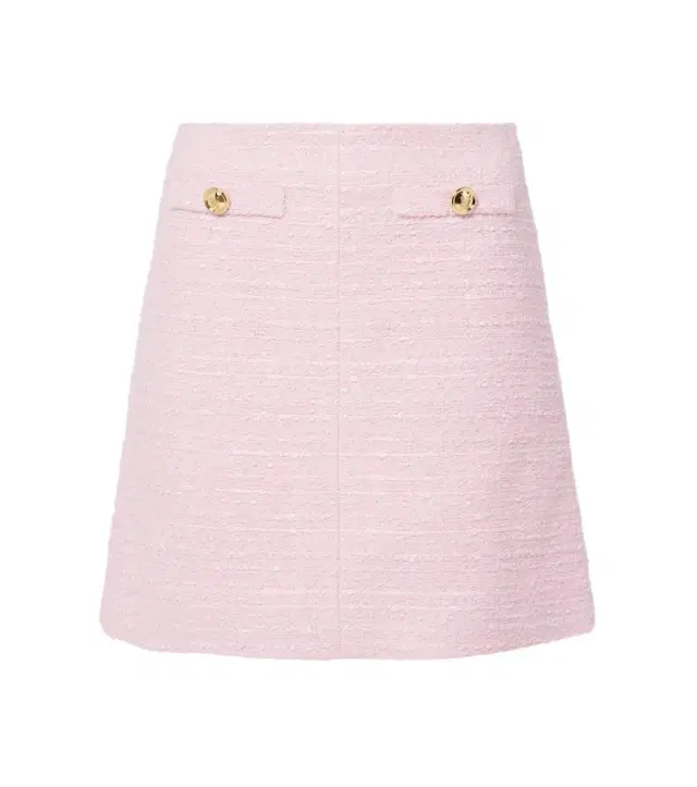 Giambattista Valli Tweed miniskirt