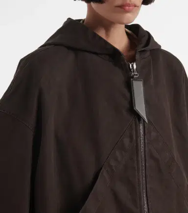 The Attico Cotton gabardine bomber jacket | Thumbnail 3