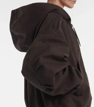 The Attico Cotton gabardine bomber jacket | Thumbnail 4
