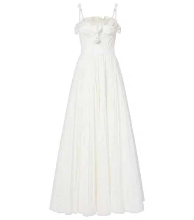 Giambattista Valli Ruffled cotton maxi dress