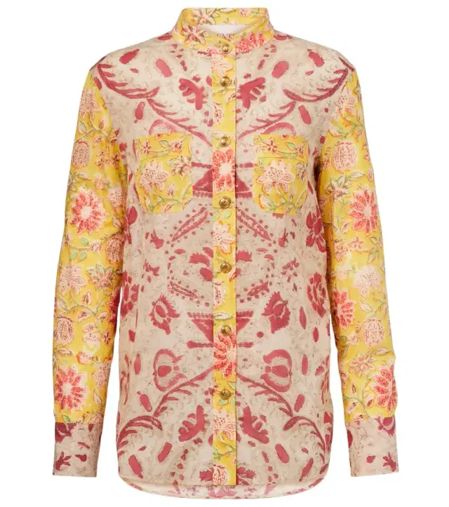 Valentino Paisley cotton shirt