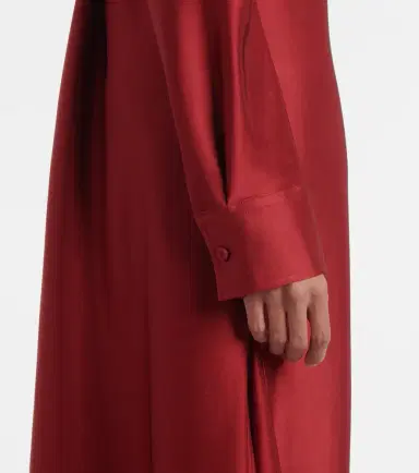Jil Sander Satin shirt dress | Thumbnail 4