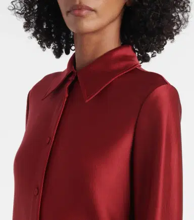 Jil Sander Satin shirt dress | Thumbnail 5