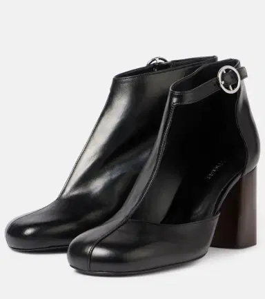 Lemaire Cutout leather ankle boots | Thumbnail 3