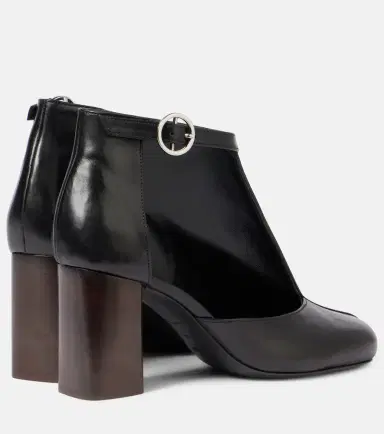 Lemaire Cutout leather ankle boots | Thumbnail 4
