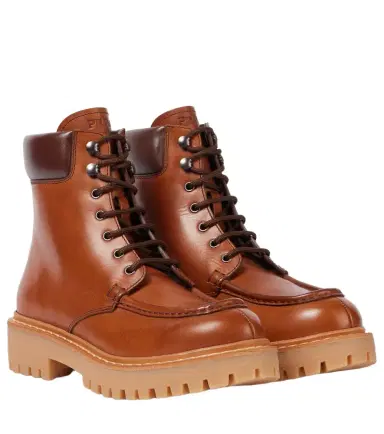 Prada Leather combat boots | Thumbnail 1 Prada Leather combat boots | Thumbnail 1