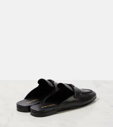 Prada Leather mules | Thumbnail 5