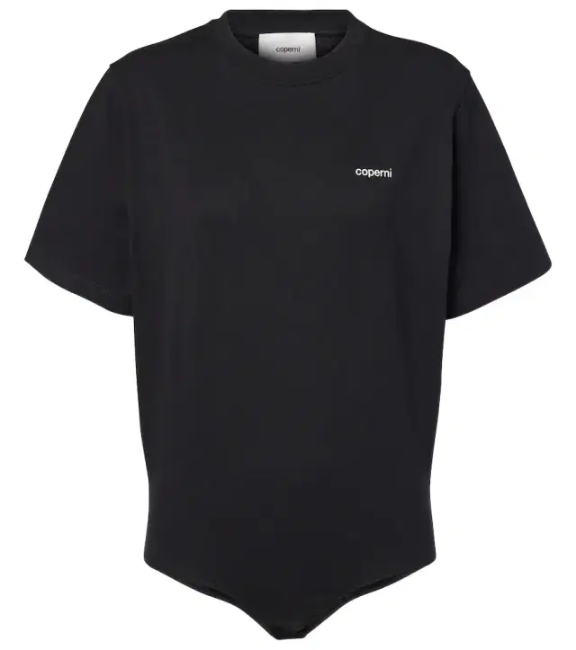 Coperni Logo cotton bodysuit
