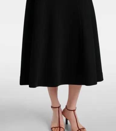Jil Sander Ribbed-knit midi dress | Thumbnail 3