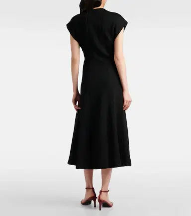 Jil Sander Ribbed-knit midi dress | Thumbnail 5
