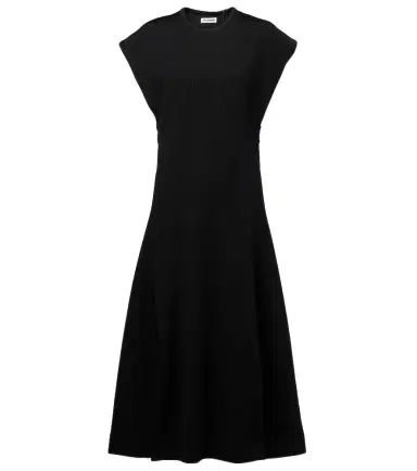 Jil Sander Ribbed-knit midi dress | Thumbnail 1