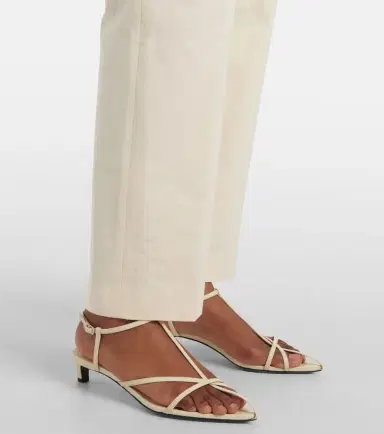 Jil Sander Cropped cotton straight pants | Thumbnail 6 Jil Sander Cropped cotton straight pants | Thumbnail 6