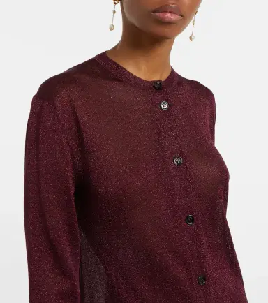 Ferragamo Lamé cardigan | Thumbnail 5