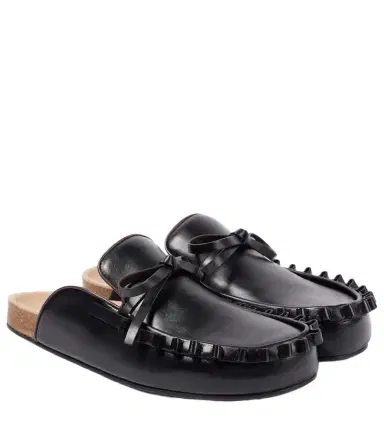 JW Anderson Ruffled leather mules | Thumbnail 1 JW Anderson Ruffled leather mules | Thumbnail 1