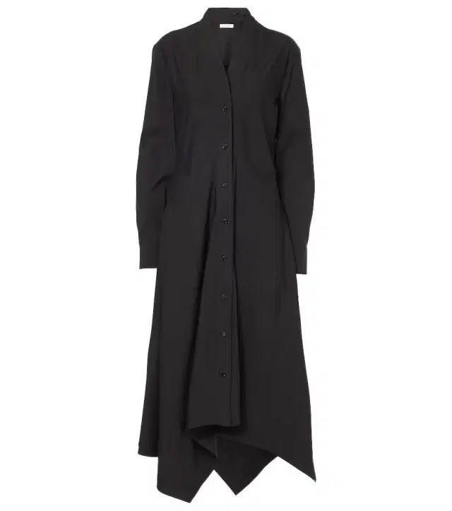 Ferragamo Cotton-blend jersey midi dress