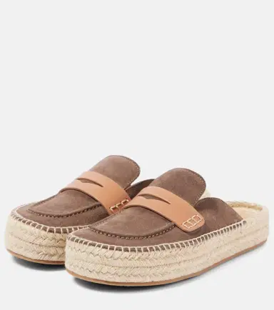 JW Anderson Suede espadrille loafers | Thumbnail 3 JW Anderson Suede espadrille loafers | Thumbnail 3
