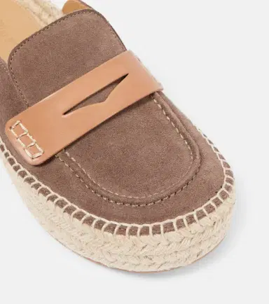JW Anderson Suede espadrille loafers | Thumbnail 5 JW Anderson Suede espadrille loafers | Thumbnail 5