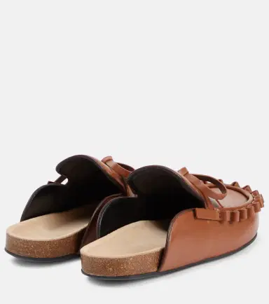 JW Anderson Ruffled leather mules | Thumbnail 2