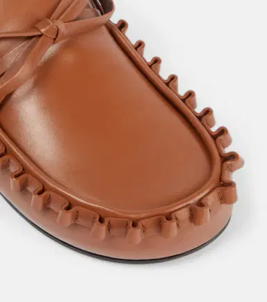 JW Anderson Ruffled leather mules | Thumbnail 3