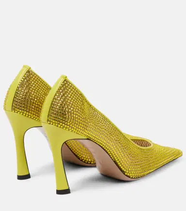 The Attico Juno 95 embellished pumps | Thumbnail 2