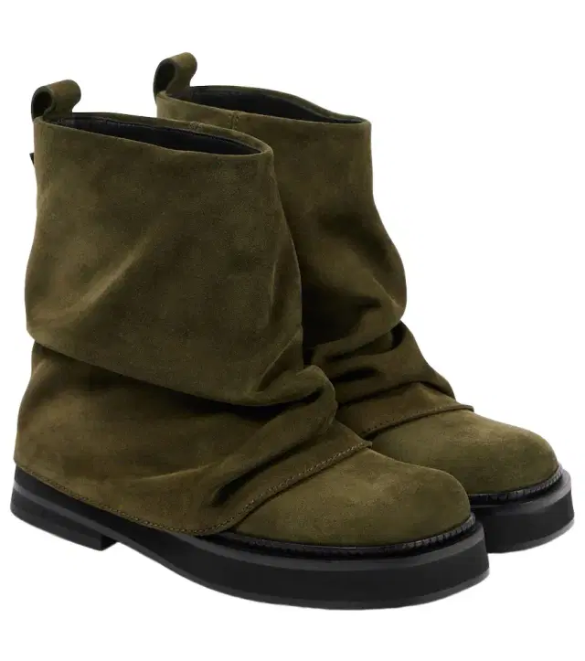 The Attico Mini Robin suede ankle boots