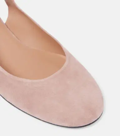 The Attico Cloe suede ballet flats | Thumbnail 3