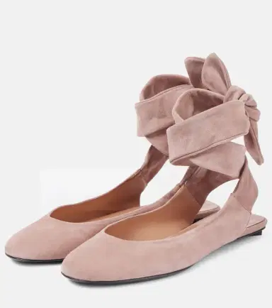 The Attico Cloe suede ballet flats | Thumbnail 5