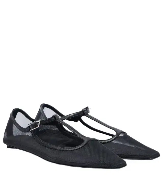 The Attico Juno ballet flats