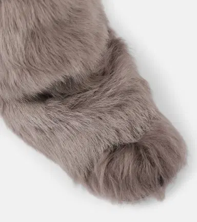 The Attico Robin shearling knee-high boots | Thumbnail 4