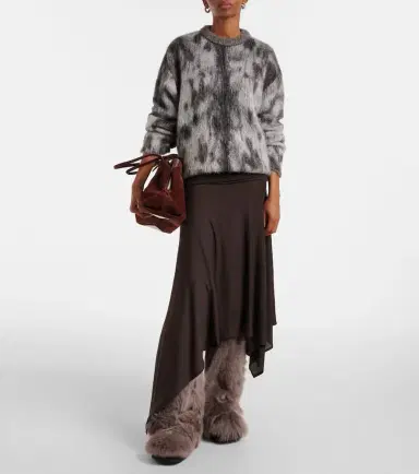 The Attico Robin shearling knee-high boots | Thumbnail 5